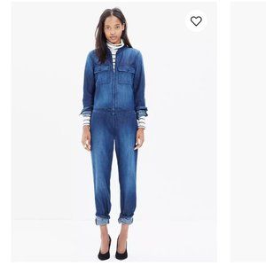 Madewell Coverall Zip Jumpsuit NWOT